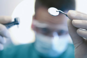 Situation beim Zahnarzt aus Sicht des Patienten